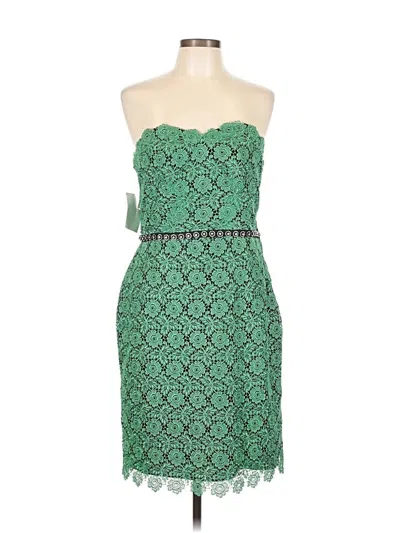 Pre-owned Assorted Brands Cocktail Dress In Green