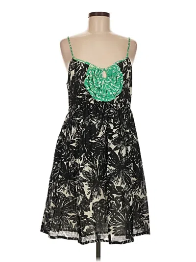 Pre-owned Assorted Brands Cocktail Dress In Green