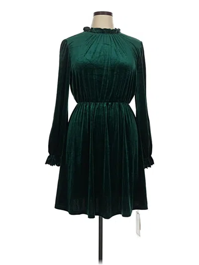 Pre-owned Assorted Brands Cocktail Dress In Green