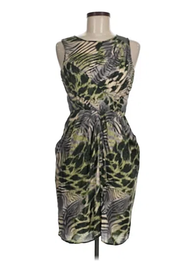 Pre-owned Assorted Brands Cocktail Dress In Green