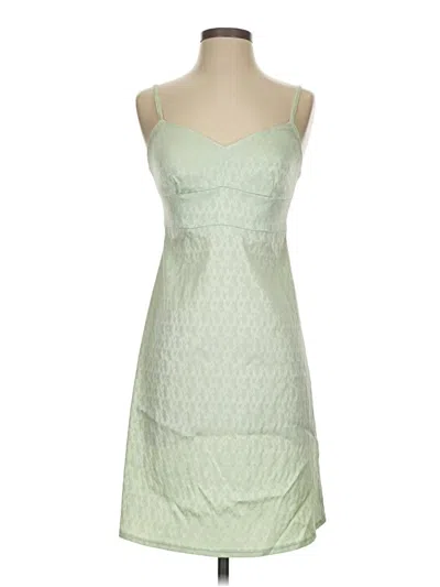 Pre-owned Assorted Brands Cocktail Dress In Green