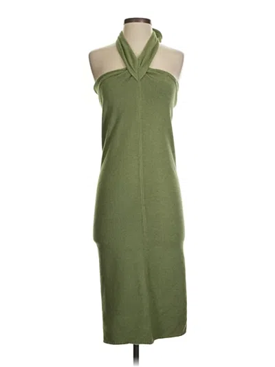 Pre-owned Assorted Brands Cocktail Dress In Green