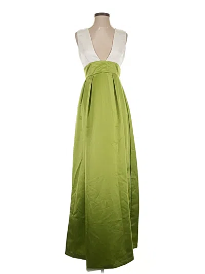 Pre-owned Assorted Brands Cocktail Dress In Green