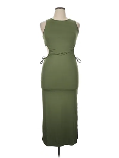 Pre-owned Assorted Brands Cocktail Dress In Green