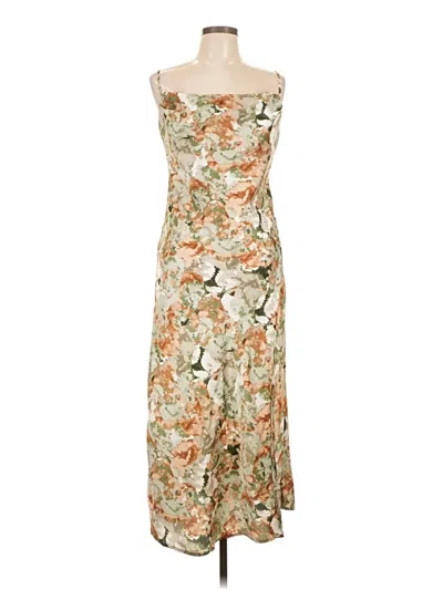 Pre-owned Assorted Brands Cocktail Dress In Green