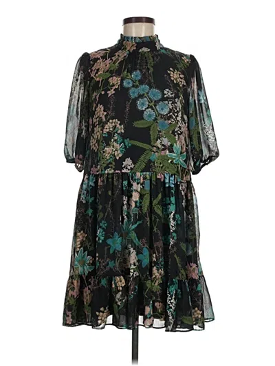 Pre-owned Assorted Brands Cocktail Dress In Green