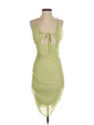 Pre-owned Assorted Brands Cocktail Dress In Green