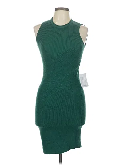 Pre-owned Assorted Brands Cocktail Dress In Green