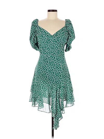 Pre-owned Assorted Brands Cocktail Dress In Green