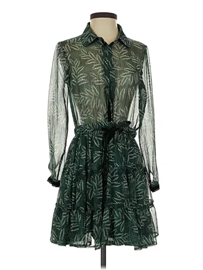 Pre-owned Assorted Brands Cocktail Dress In Green