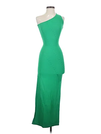 Pre-owned Assorted Brands Cocktail Dress In Green