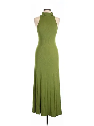 Pre-owned Assorted Brands Cocktail Dress In Green