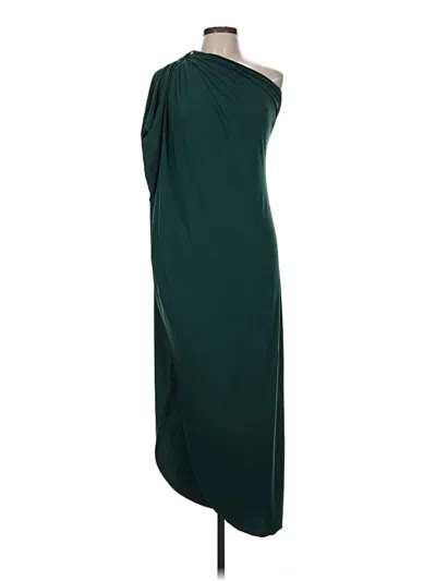 Pre-owned Assorted Brands Cocktail Dress In Green