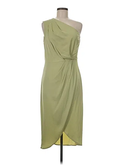 Pre-owned Assorted Brands Cocktail Dress In Green