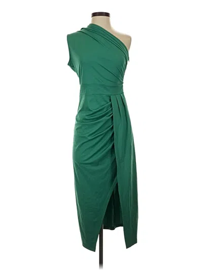 Pre-owned Assorted Brands Cocktail Dress In Green