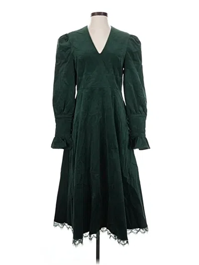 Pre-owned Assorted Brands Cocktail Dress In Green