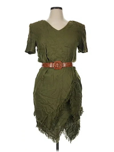 Pre-owned Assorted Brands Cocktail Dress In Green