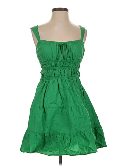 Pre-owned Assorted Brands Cocktail Dress In Green