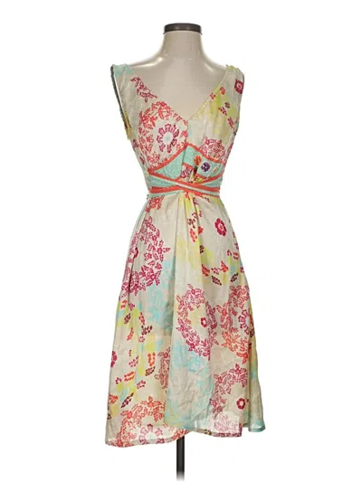Pre-owned Assorted Brands Cocktail Dress In Green