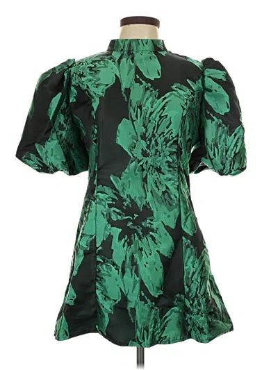 Pre-owned Assorted Brands Cocktail Dress In Green