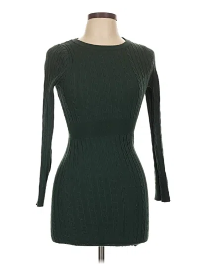 Pre-owned Assorted Brands Cocktail Dress In Green