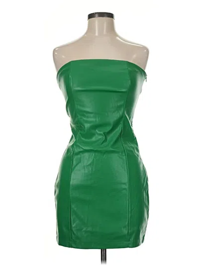 Pre-owned Assorted Brands Cocktail Dress In Green