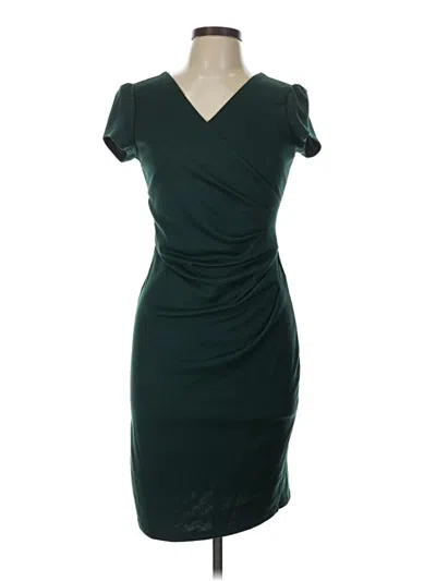 Pre-owned Assorted Brands Cocktail Dress In Green