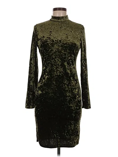 Pre-owned Assorted Brands Cocktail Dress In Green