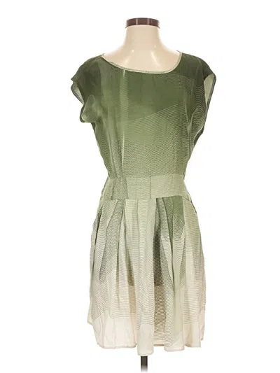 Pre-owned Assorted Brands Cocktail Dress In Green