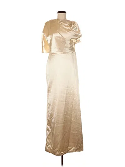 Pre-owned Assorted Brands Cocktail Dress In Ivory