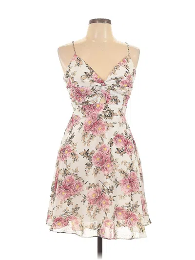 Pre-owned Assorted Brands Cocktail Dress In Ivory