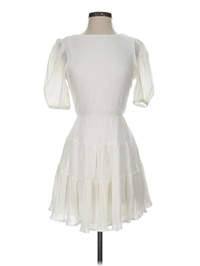 Pre-owned Assorted Brands Cocktail Dress In Ivory
