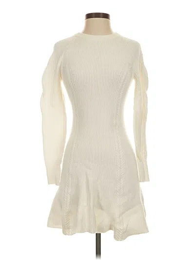 Pre-owned Assorted Brands Cocktail Dress In Ivory