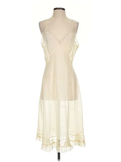 Pre-owned Assorted Brands Cocktail Dress In Ivory