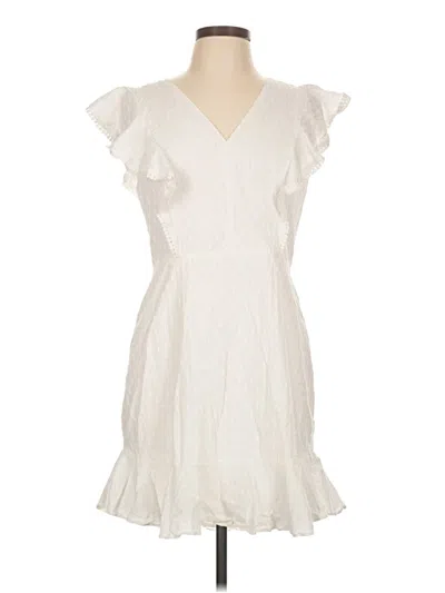 Pre-owned Assorted Brands Cocktail Dress In Ivory