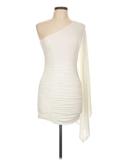 Pre-owned Assorted Brands Cocktail Dress In Ivory