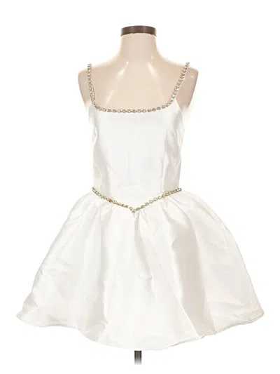 Pre-owned Assorted Brands Cocktail Dress In Ivory
