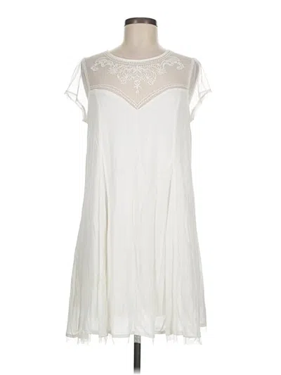 Pre-owned Assorted Brands Cocktail Dress In Ivory