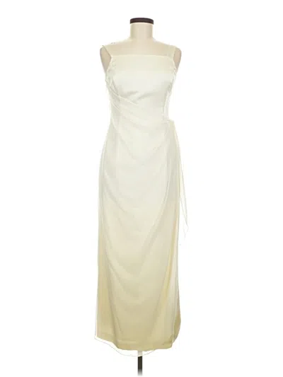 Pre-owned Assorted Brands Cocktail Dress In Ivory