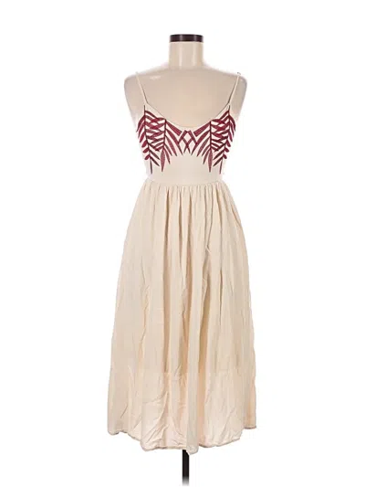 Pre-owned Assorted Brands Cocktail Dress In Ivory