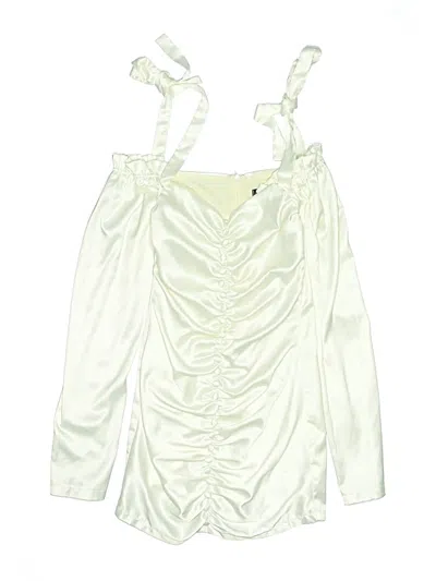 Pre-owned Assorted Brands Cocktail Dress In Ivory
