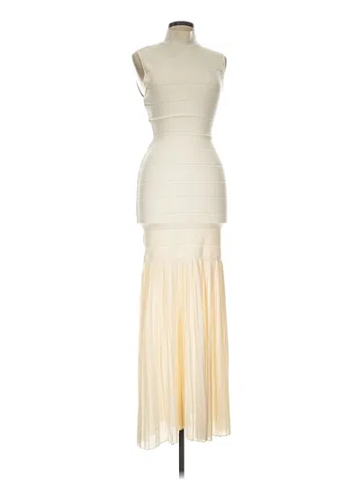 Pre-owned Assorted Brands Cocktail Dress In Ivory