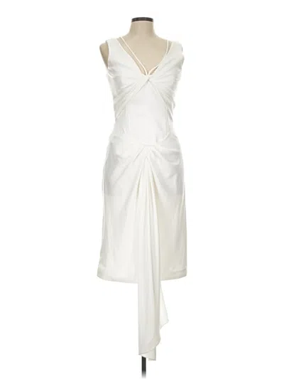 Pre-owned Assorted Brands Cocktail Dress In Ivory