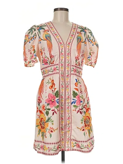 Pre-owned Assorted Brands Cocktail Dress In Ivory