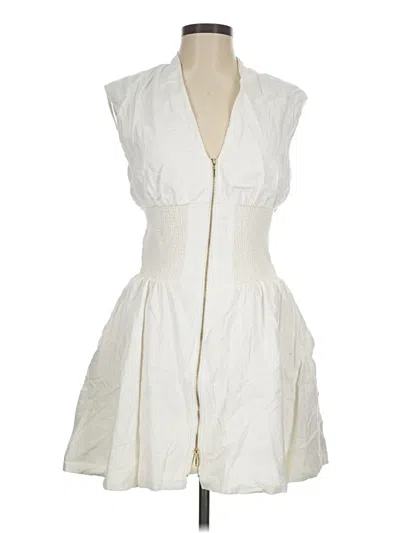 Pre-owned Assorted Brands Cocktail Dress In Ivory