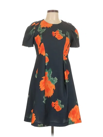Pre-owned Assorted Brands Cocktail Dress In Orange