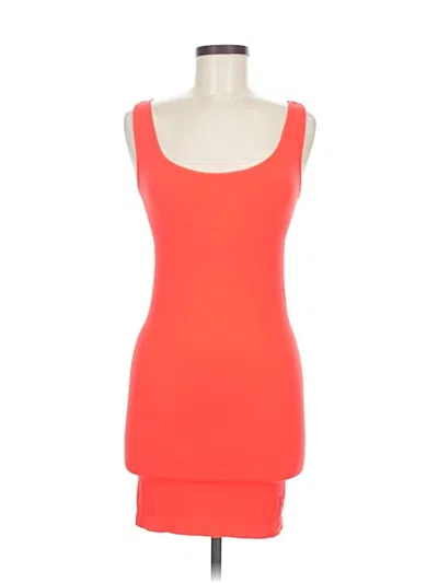 Pre-owned Assorted Brands Cocktail Dress In Orange