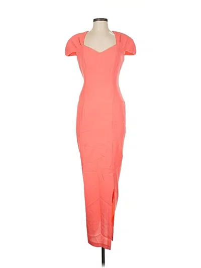 Pre-owned Assorted Brands Cocktail Dress In Orange