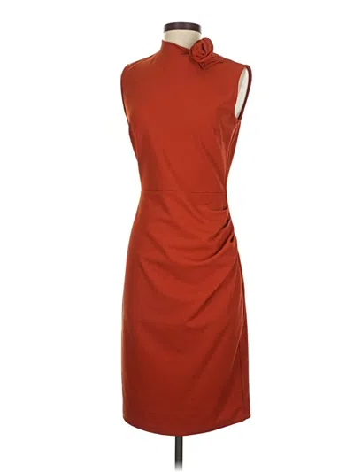 Pre-owned Assorted Brands Cocktail Dress In Orange