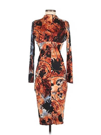 Assorted Brands Cocktail Dress In Orange